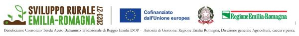 Concessione finanziamento per la promozione dell'Aceto Balsamico Tradizionale di Reggio Emilia DOP nel corso dell'anno 2024